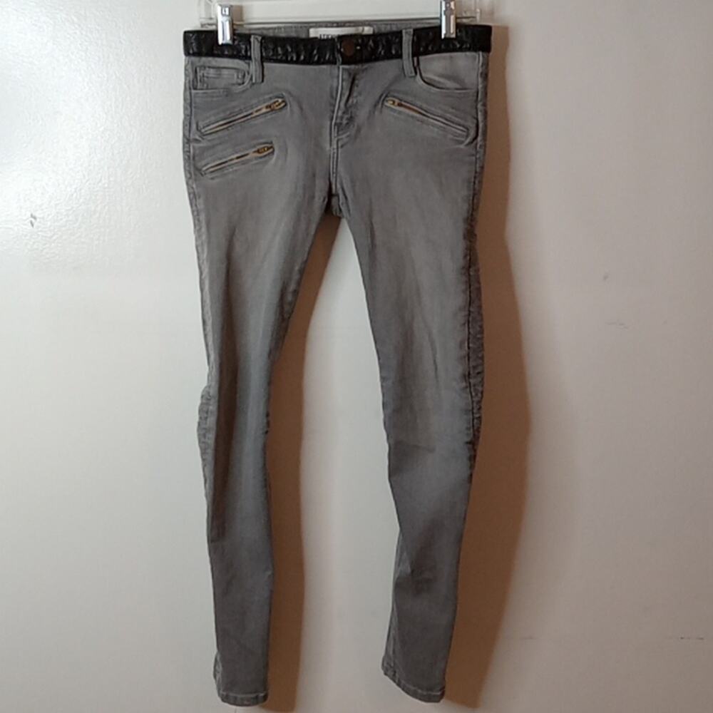 ETIENNA MARCEL women's size 29 gray Low rise denim, Summer, Casual,Fun,Edgy